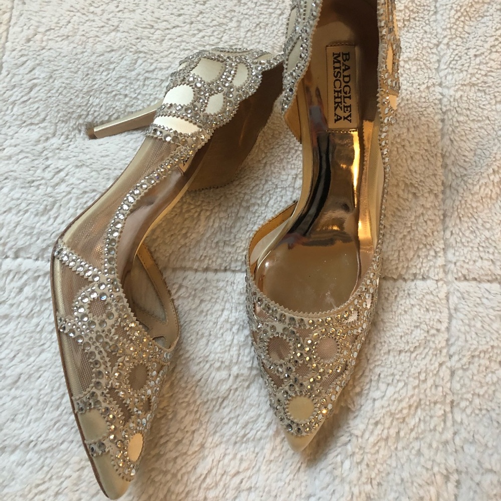 Badgley Mischka, Marissa Satin Pointed Toe D-orsay